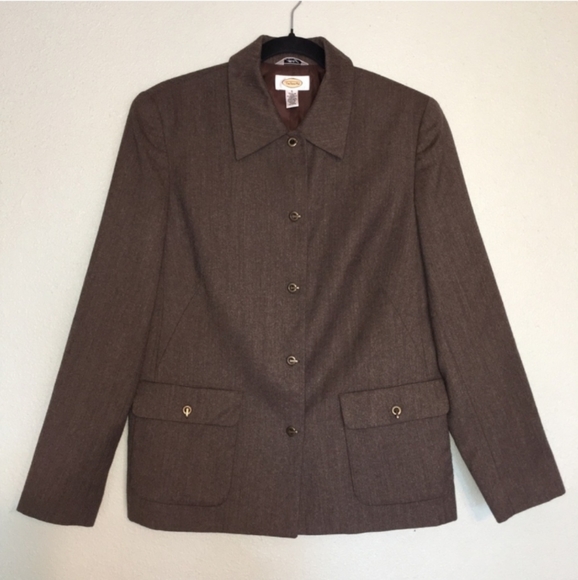 Dark Academia Wool Blazer - Picture 2 of 6